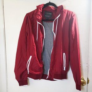 Burgundy Wind Breaker